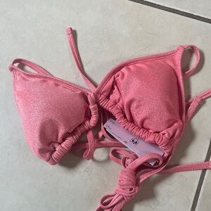 Wild Fable Sparkling Pink Swim Top - Top only